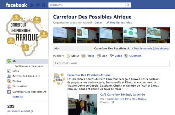 Suivez le Carrefour des Possibles Afrique