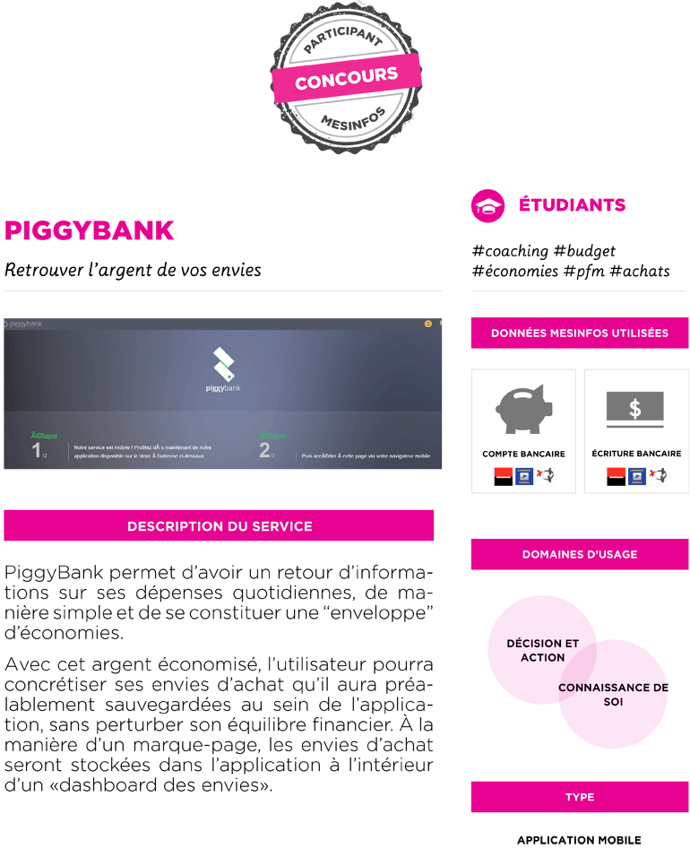 Fiche service prototype PiggyBank