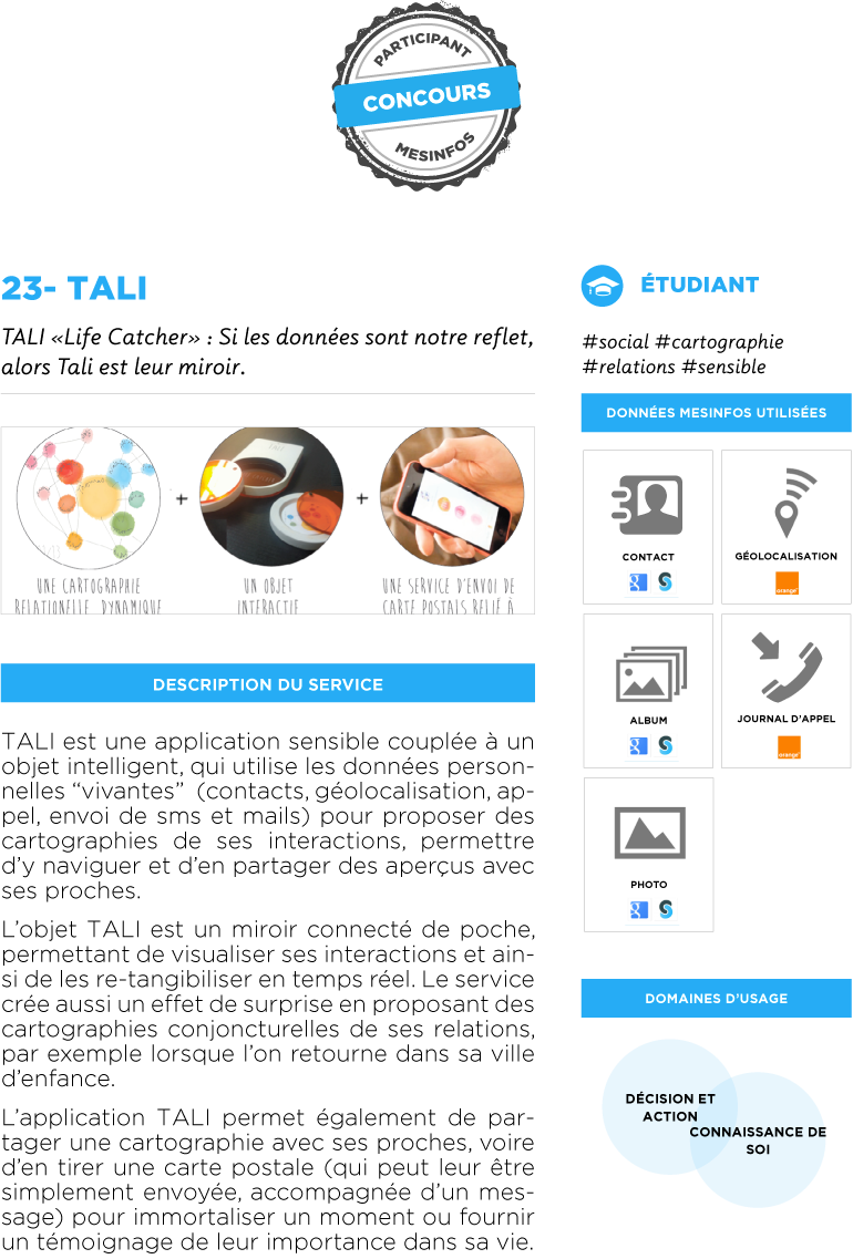 Fiche service concept Tali