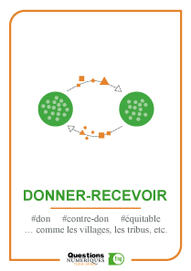 3. Donner recevoir