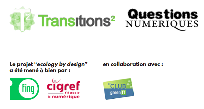 Logos partenaires Ecology by design
